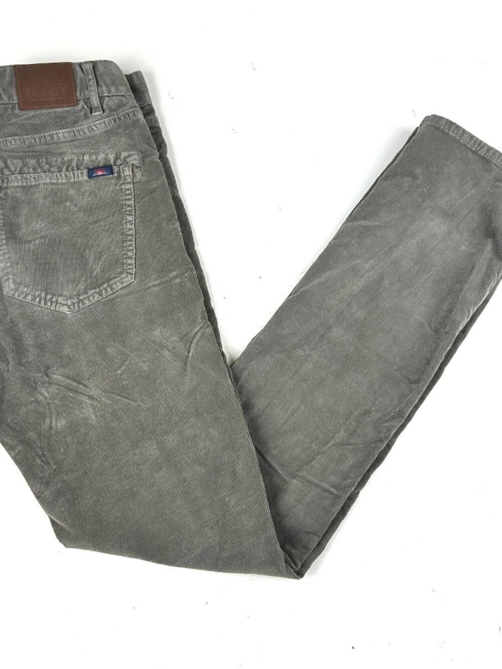 Faherty Men's Corduroy Pants 28 Brown 5-Pocket Stretch Cords 28x30